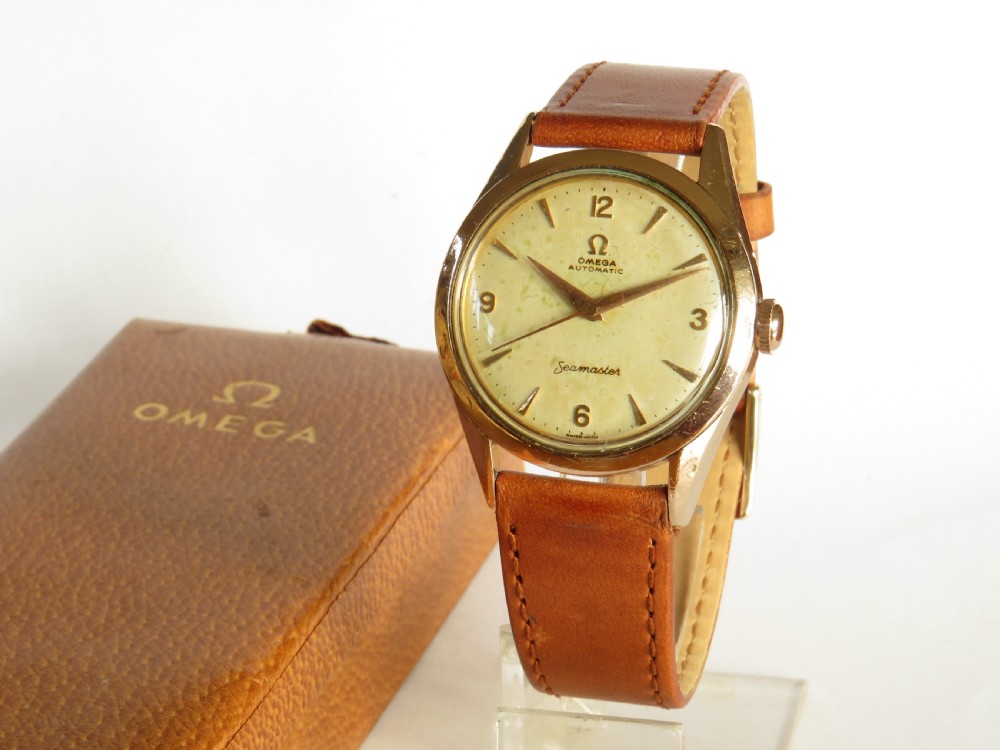 Gents Omega Seamaster wrist watch, 1956 View II