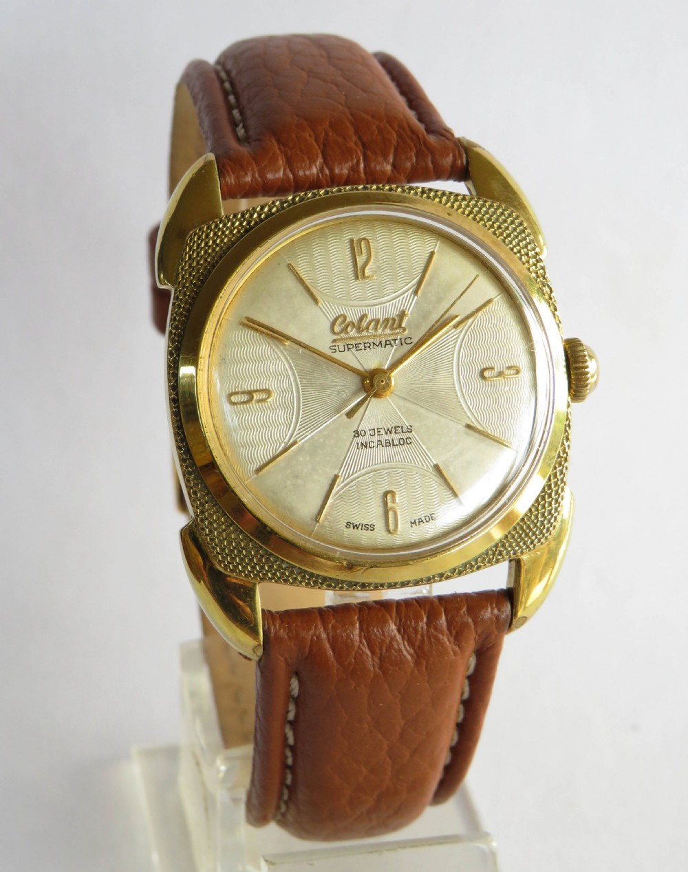 Gents 1950s Colant Supermatic automatic wrist watch View II