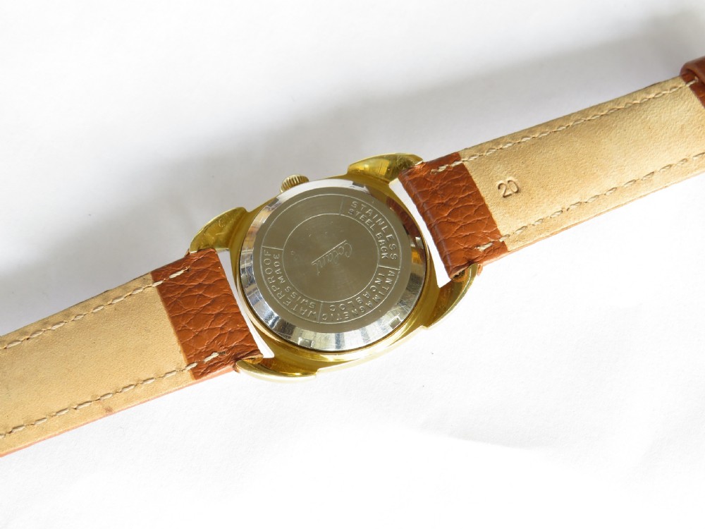 Gents 1950s Colant Supermatic automatic wrist watch View V