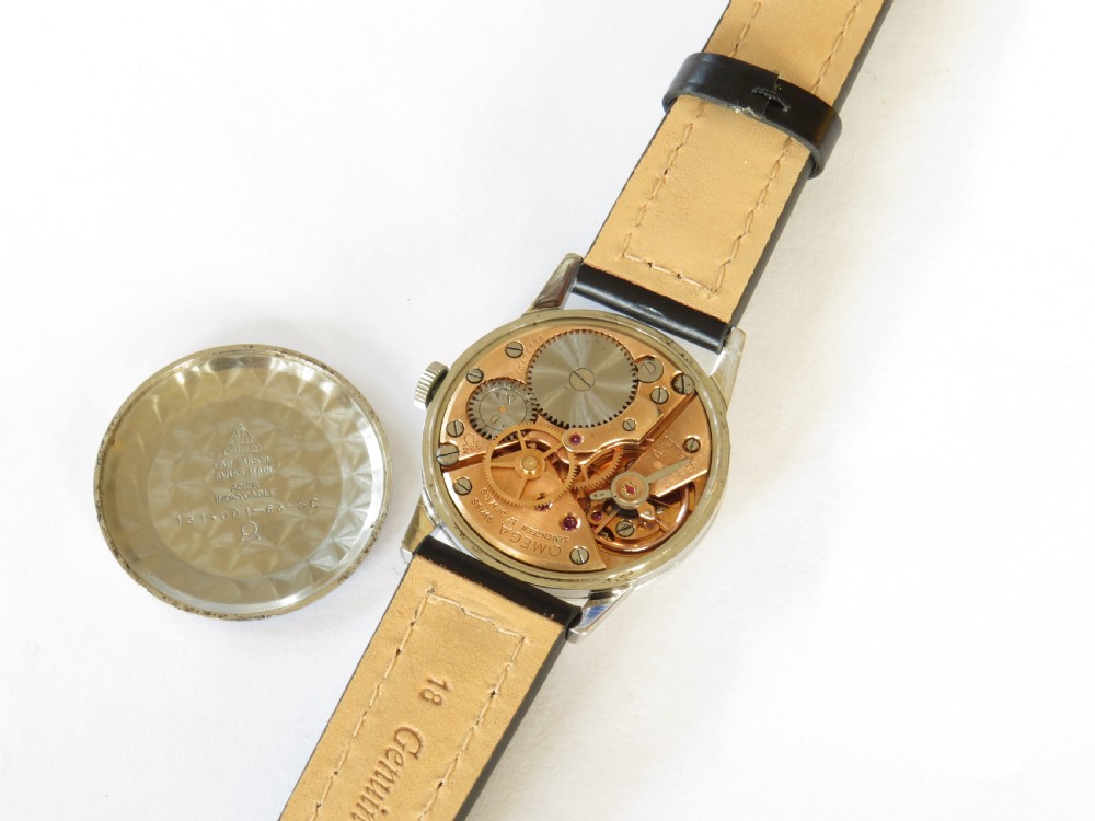 Gents Omega Geneve wrist watch, 1963 View III
