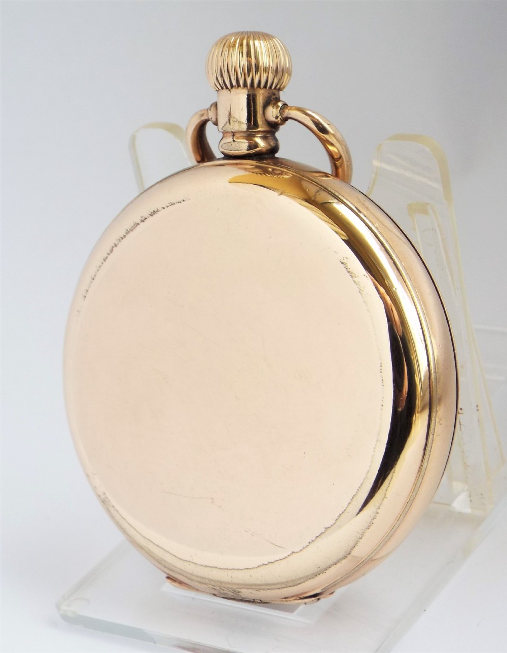 Waltham Traveler full hunter pocket watch, 1907. View II