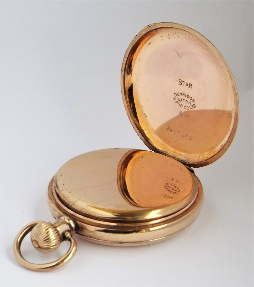 Waltham Traveler full hunter pocket watch, 1907. View IV