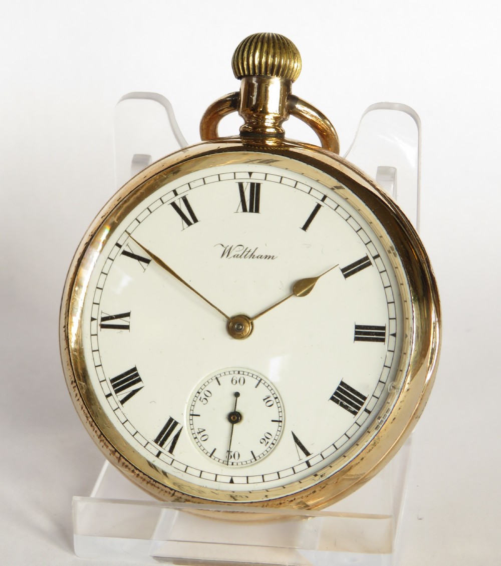 Antique Waltham Equity pocket watch, 1913