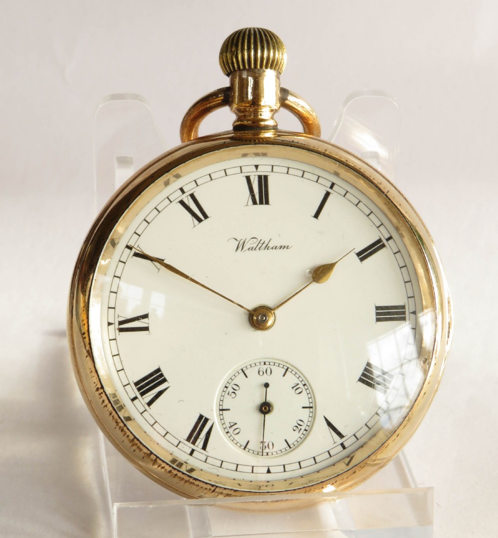 Antique Waltham Equity pocket watch, 1913 View II
