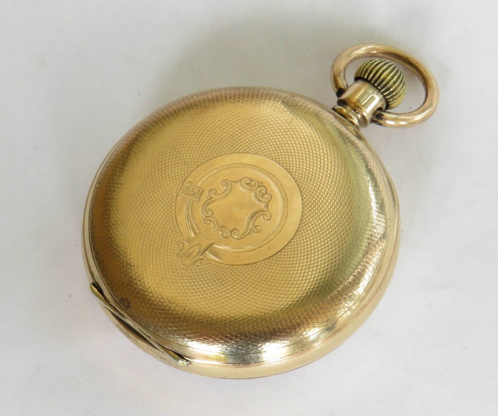 Antique Waltham Equity pocket watch, 1913 View V
