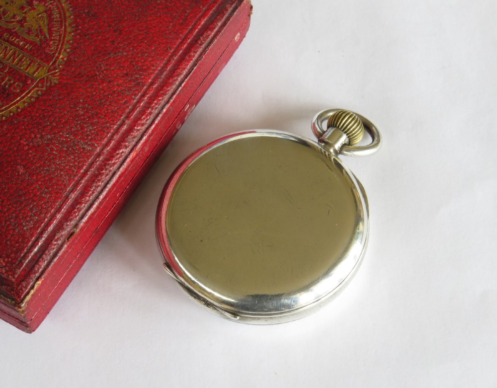 Antique silver pocket watch, Sir John Bennett View V