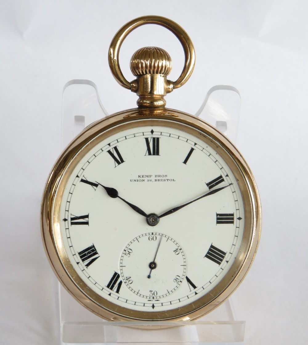 Antique Electa pocket watch, Kemp Brothers, Bristol View II