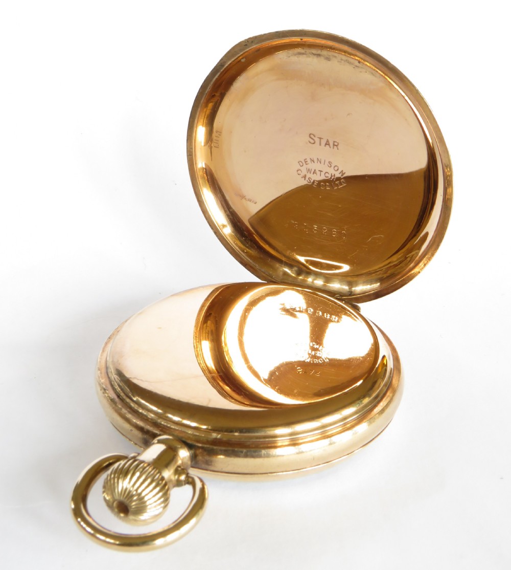 Antique Waltham pocket watch, 1902 View IV