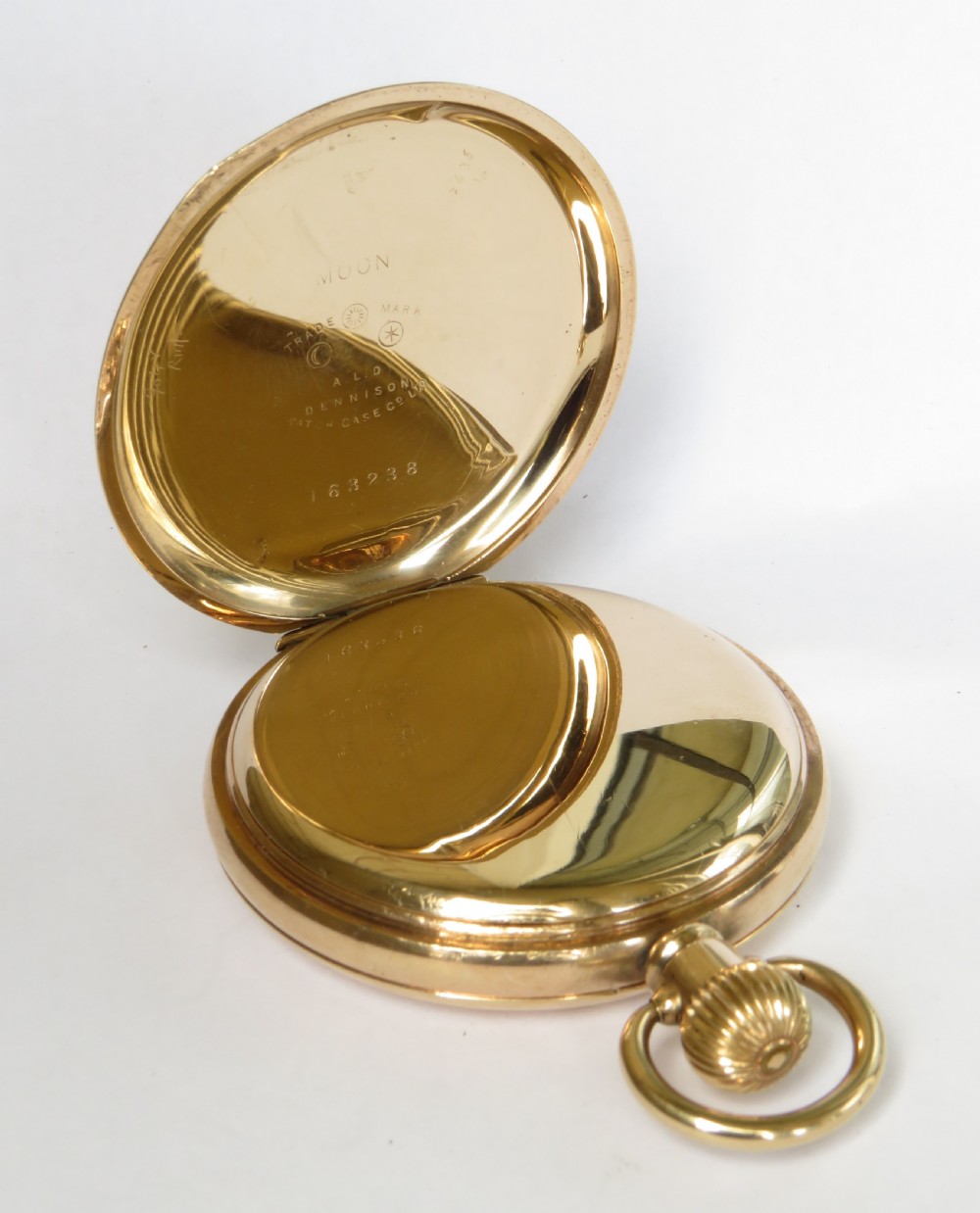 Antique Waltham full hunter pocket watch, 1903 View II