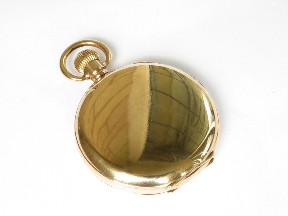 Antique Waltham full hunter pocket watch, 1903 View V