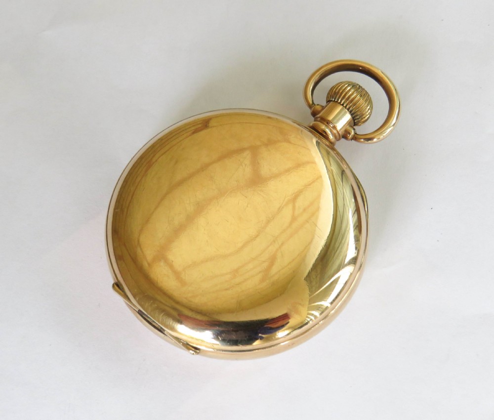 Antique 1920s Record stem winding pocket watch View V