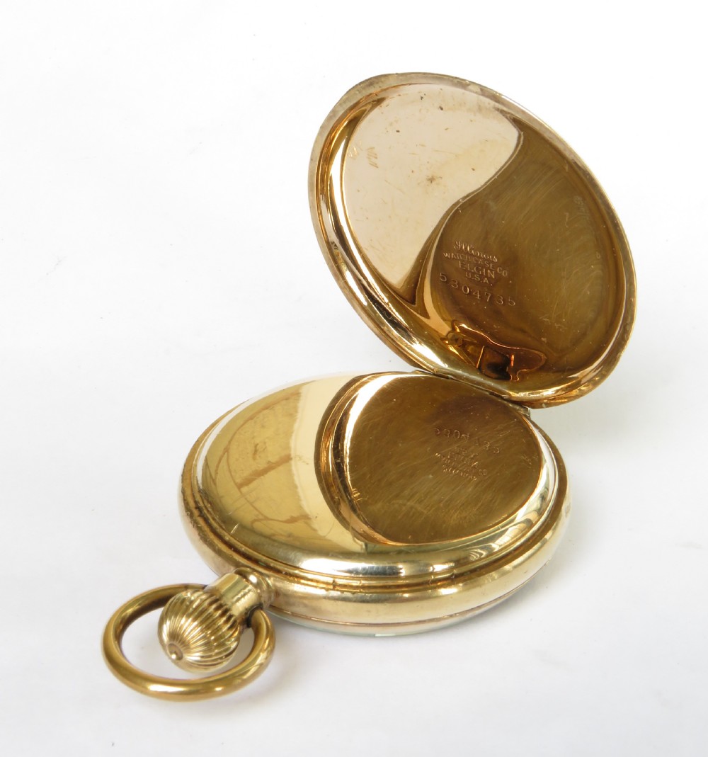 Antique Waltham pocket watch, 1913 View II