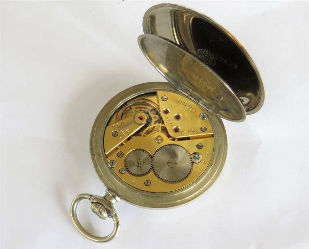 Omega pocket watch, c1936 View IV