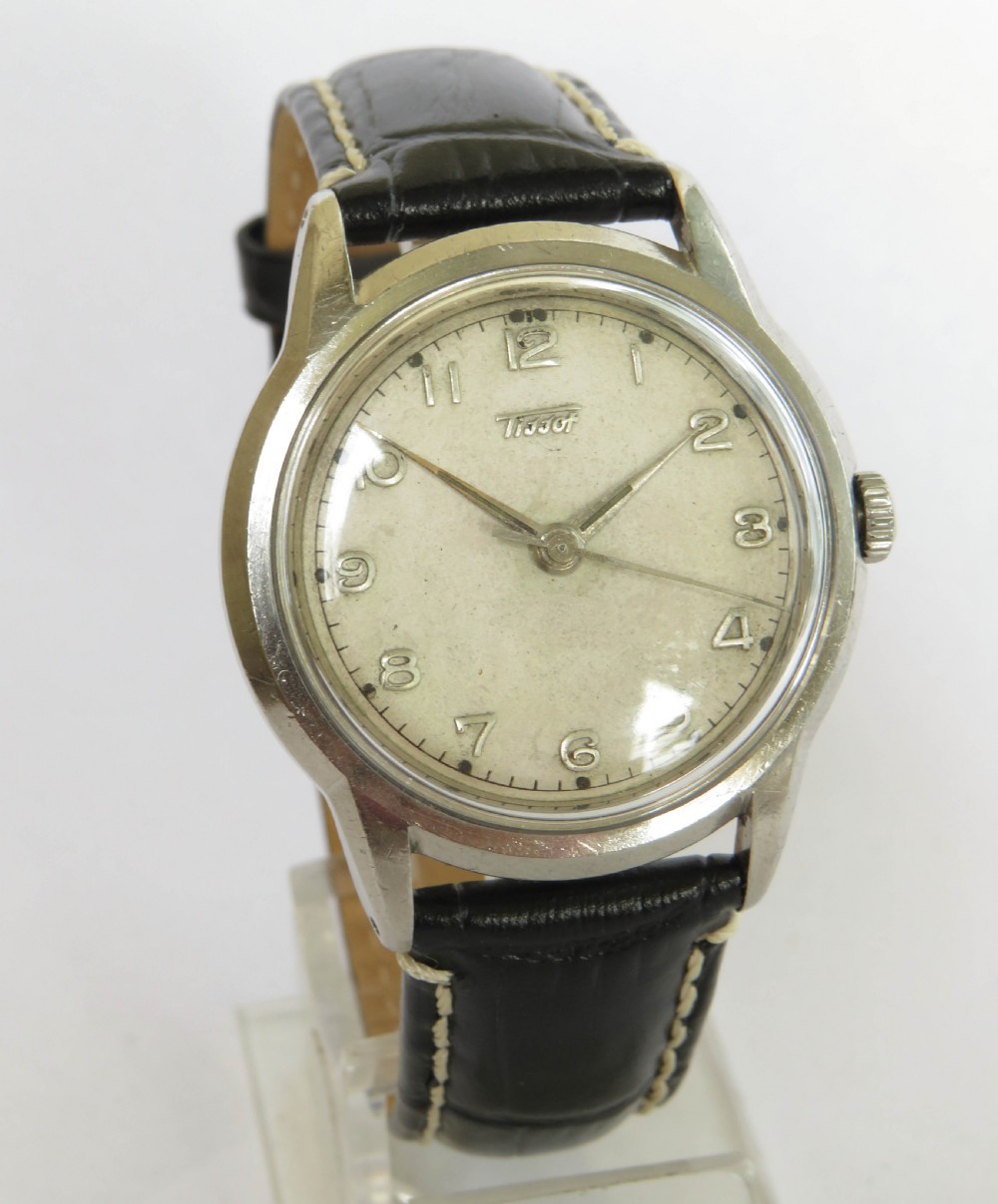 Gents Tissot wrist watch, 1959 View II