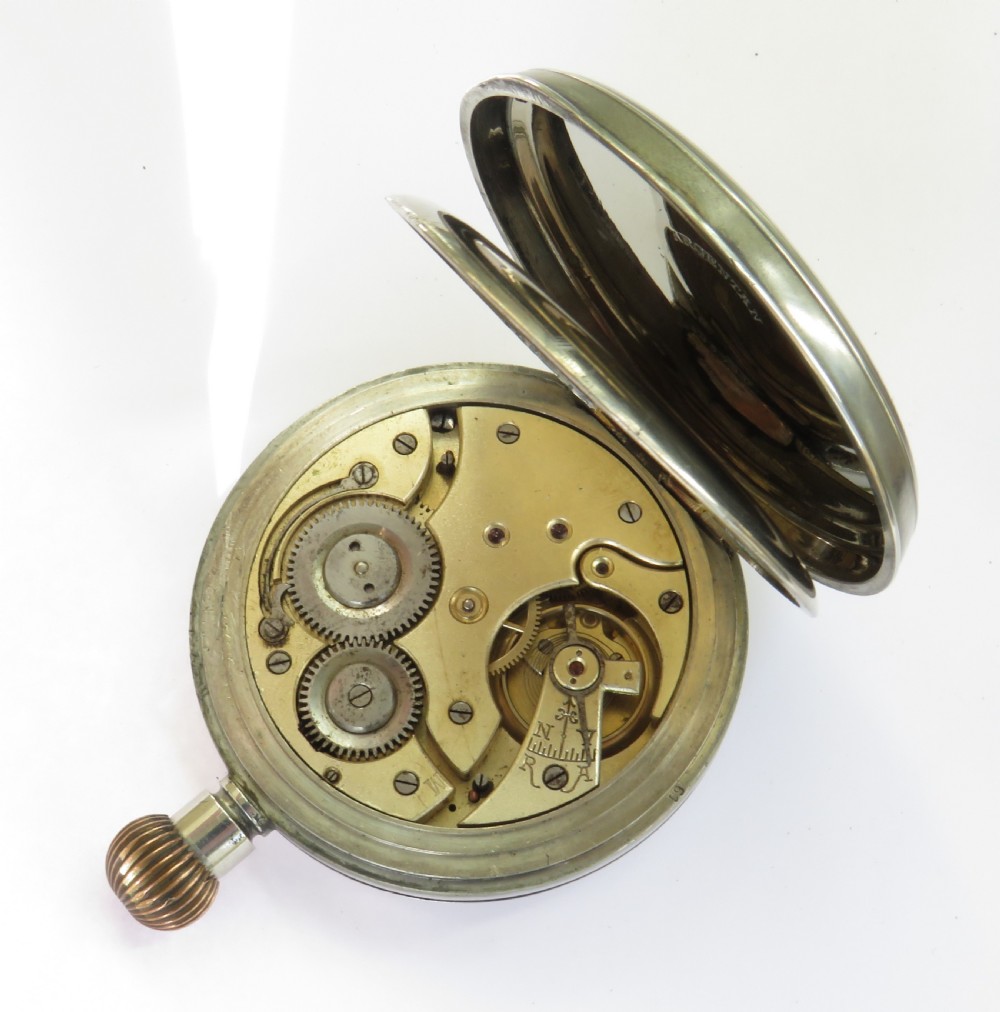 Antique 1910s car dashboard clock View IV