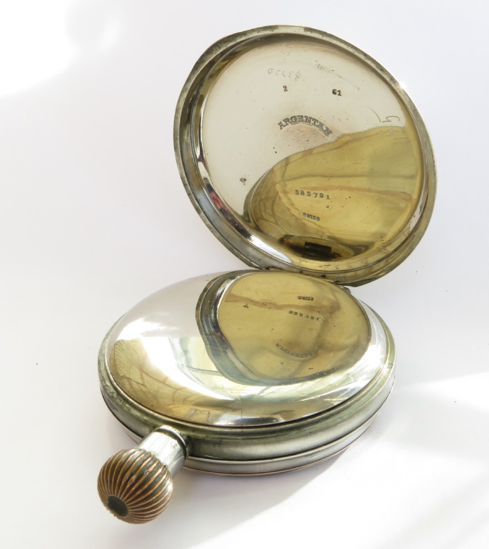 Antique 1910s car dashboard clock View V