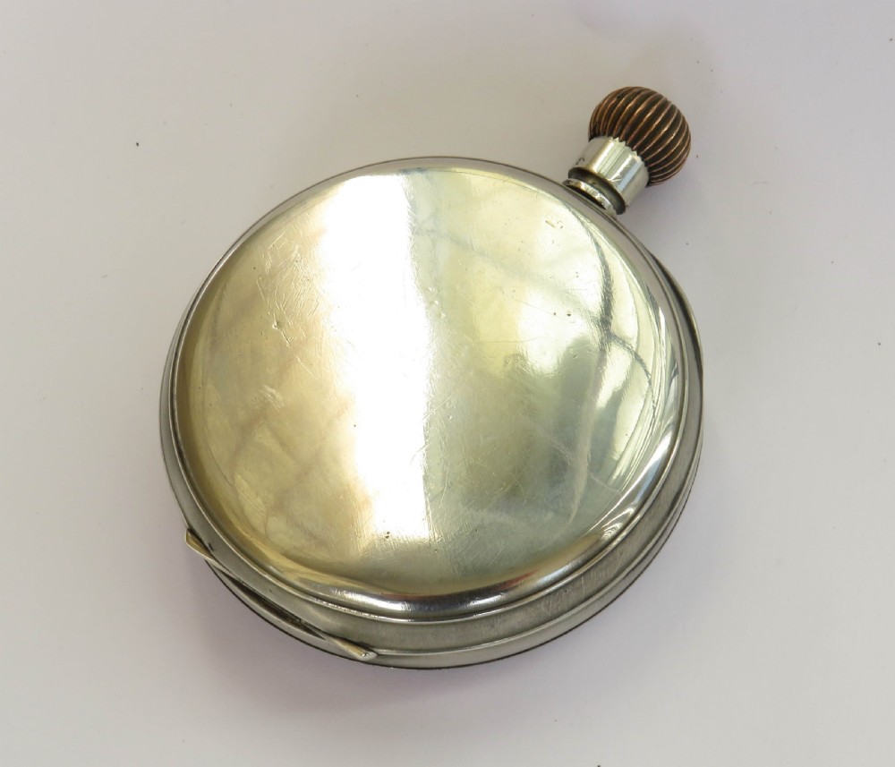 Antique 1910s car dashboard clock View VI