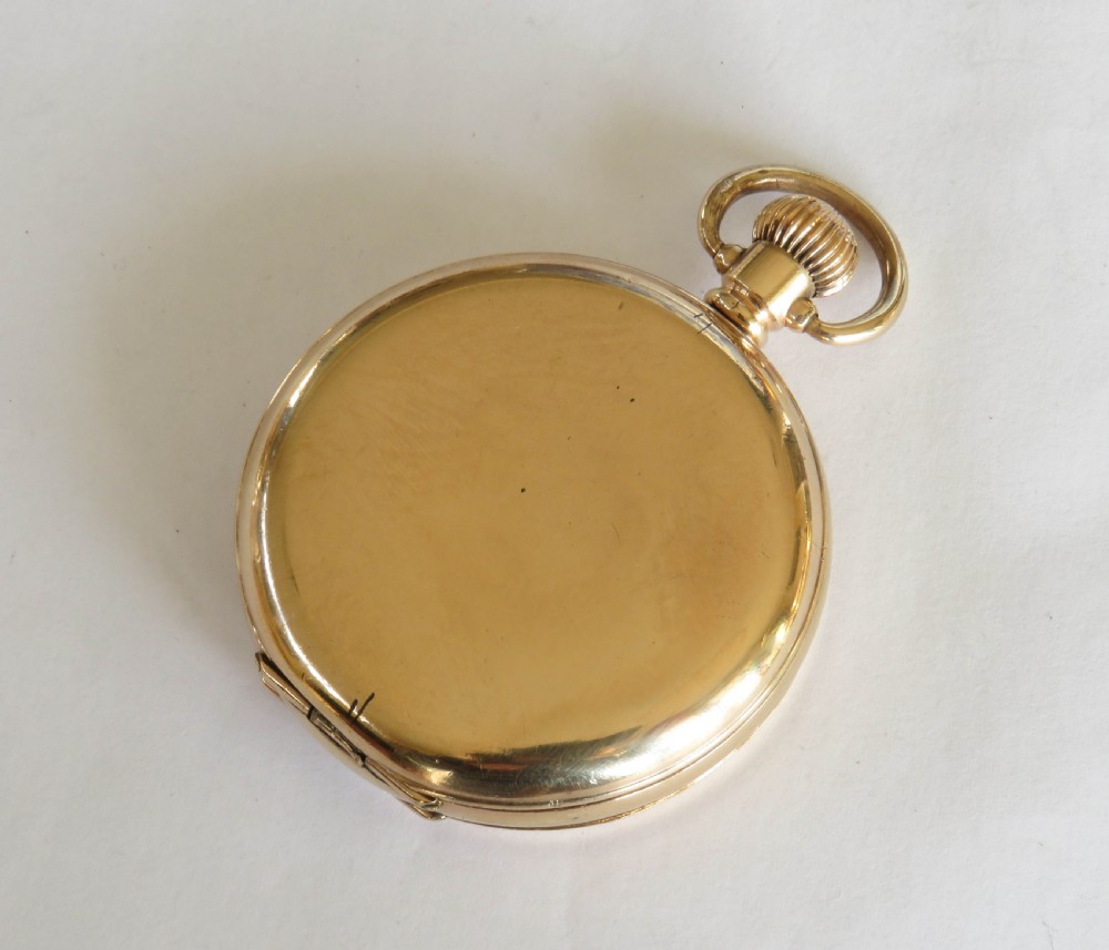 Waltham Traveler full hunter pocket watch, 1913. View III