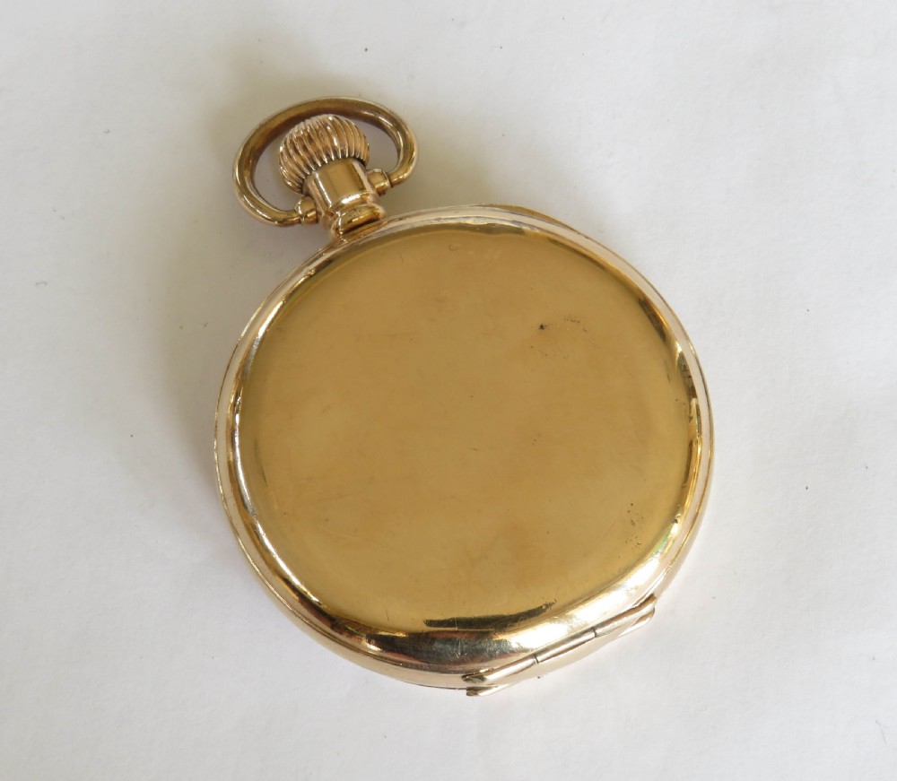 Waltham Traveler full hunter pocket watch, 1913. View IV