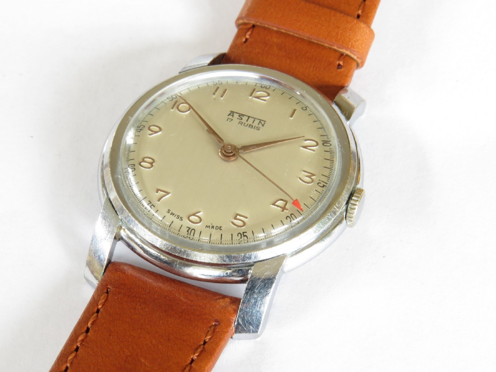 Gents 1950s Astin wrist watch View III