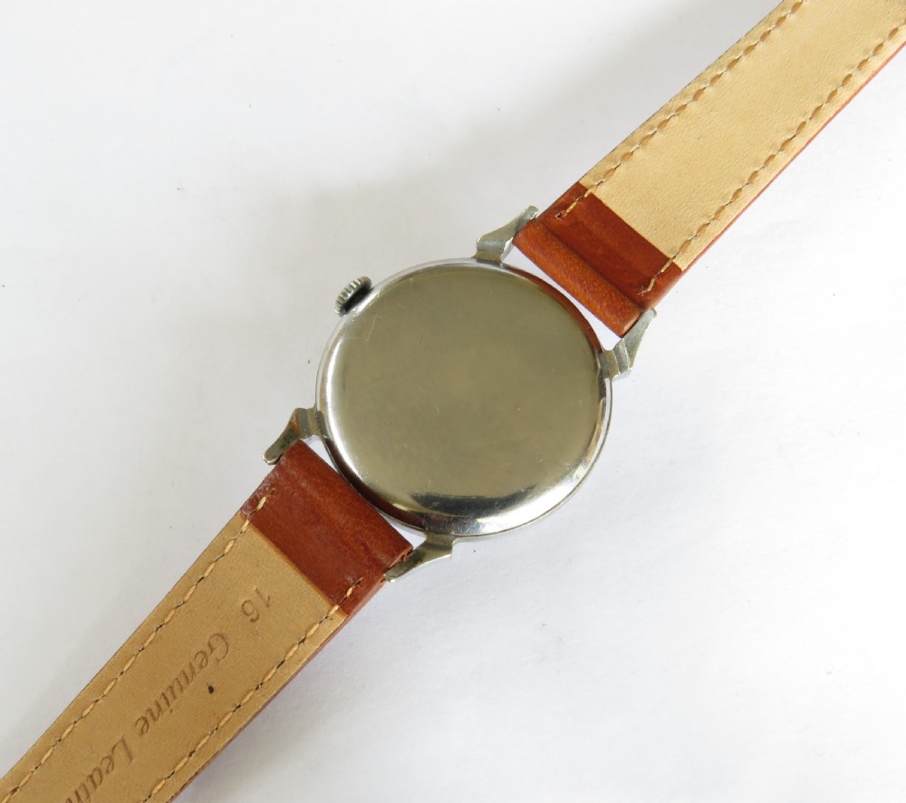 Gents 1940s Smiths wrist watch for J W Benson View IV