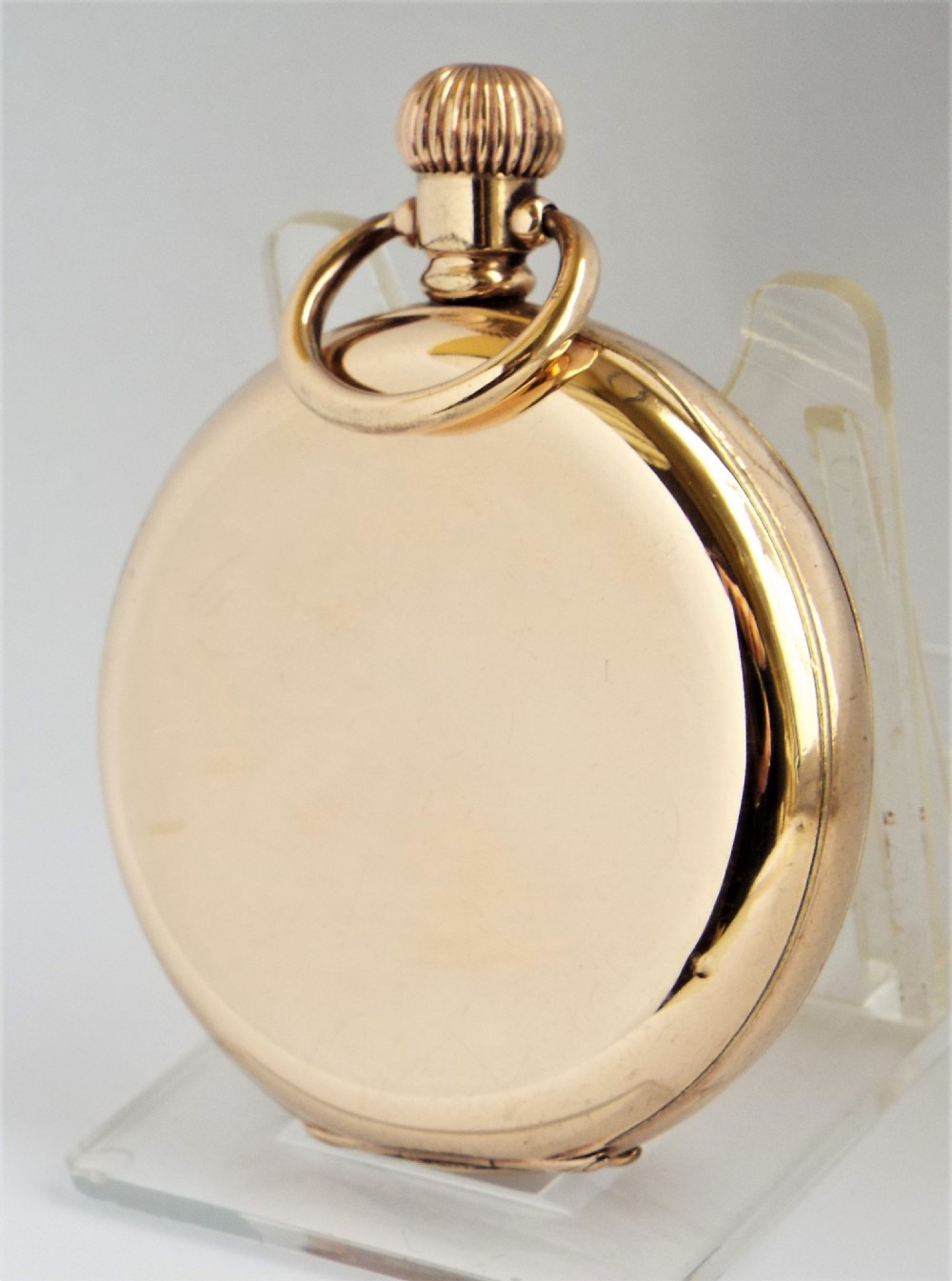 Waltham full hunter pocket watch, 1924. View VI