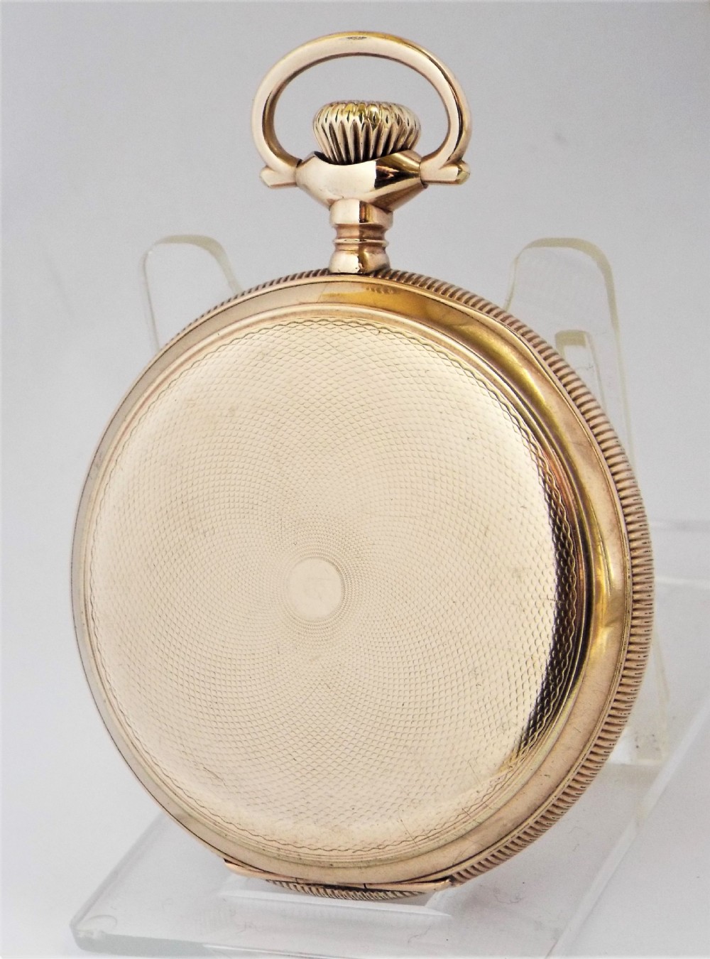 Antique Waltham full hunter pocket watch. View III