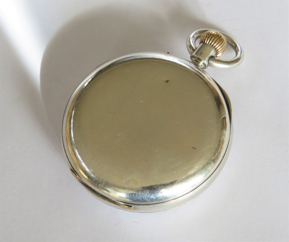 Antique English silver pocket watch, Pennington, Hyde View III