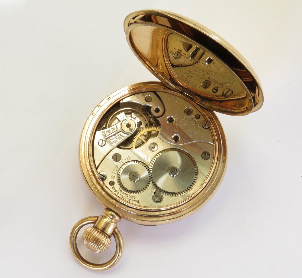 Antique Thomas Russell pocket watch View III