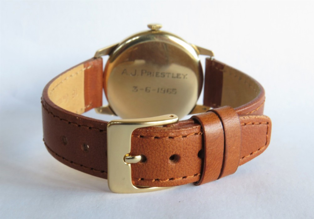 Gents 9ct gold Longines wrist watch, 1963 View IV