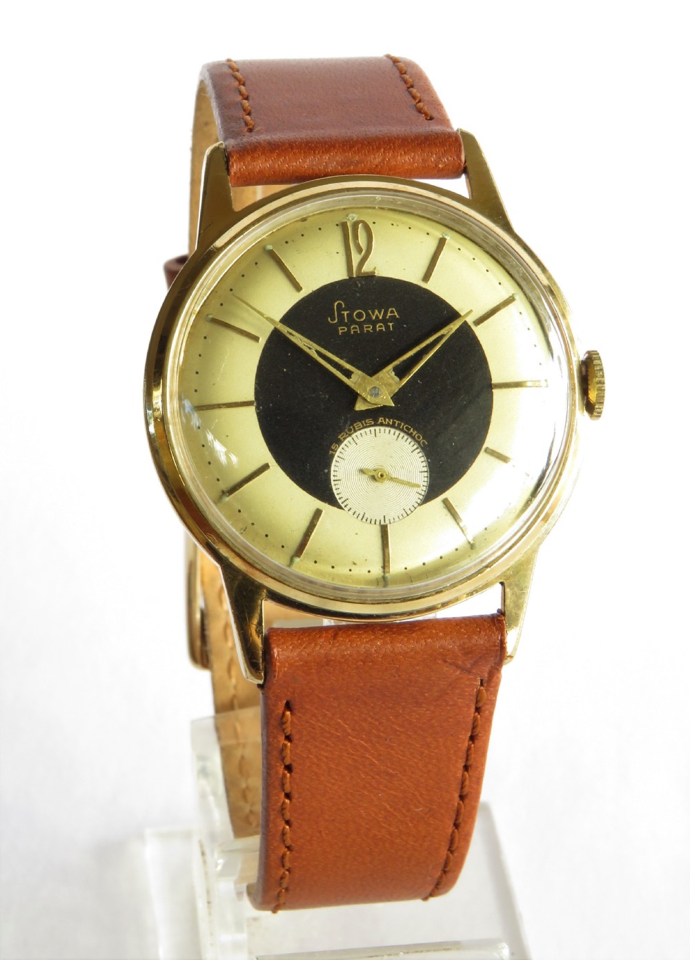 Gents 1950s Stowa Parat wrist watch View II