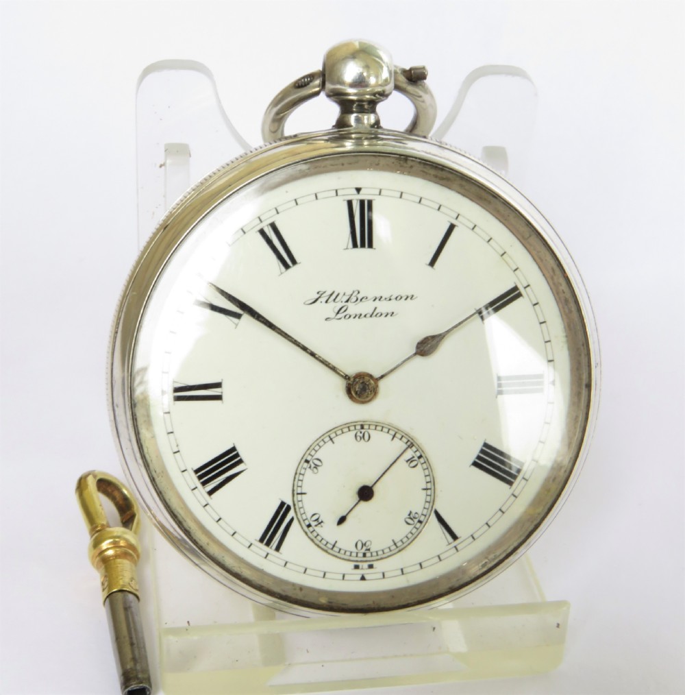 Antique “The Ludgate” silver pocket watch, 1886 View II