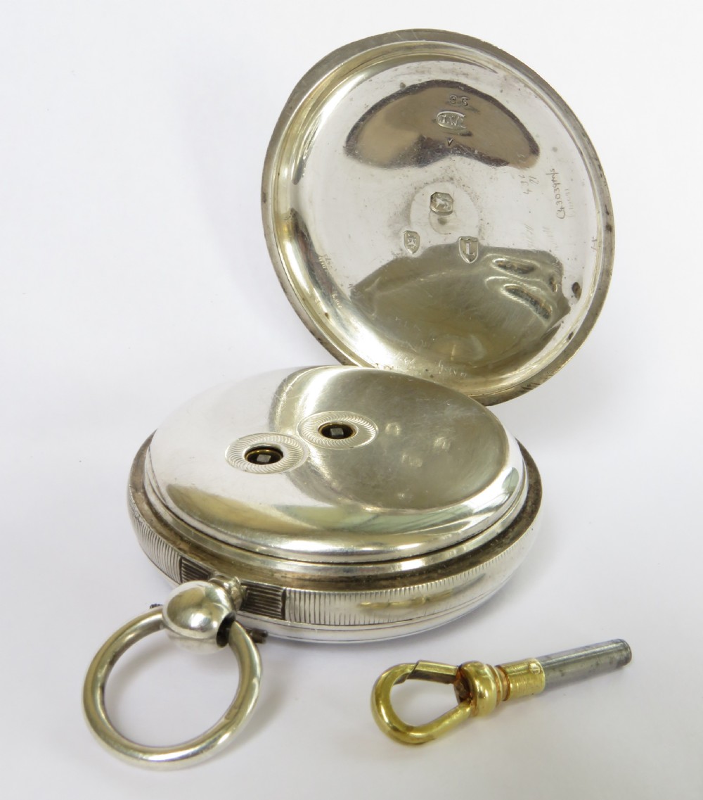 Antique “The Ludgate” silver pocket watch, 1886 View IV