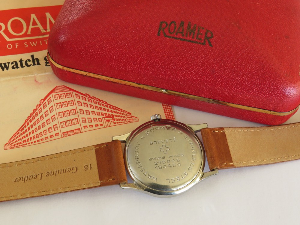 Gents 1950s Roamer wrist watch View III