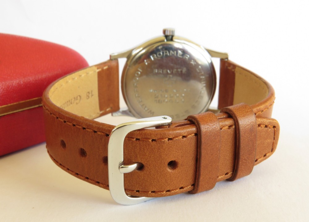Gents 1950s Roamer wrist watch View IV