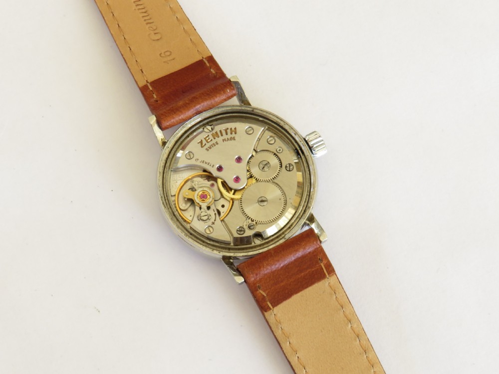 Gents Zenith wrist watch, c1960 View IV