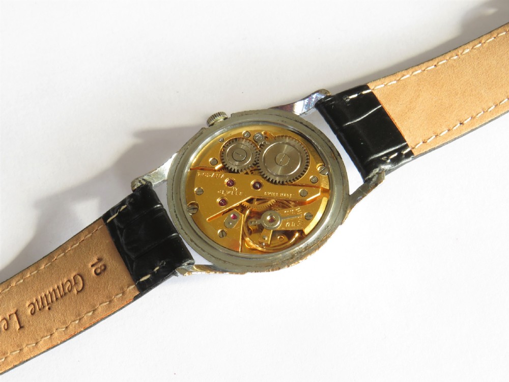 Gents 1950s Rodania wrist watch View III