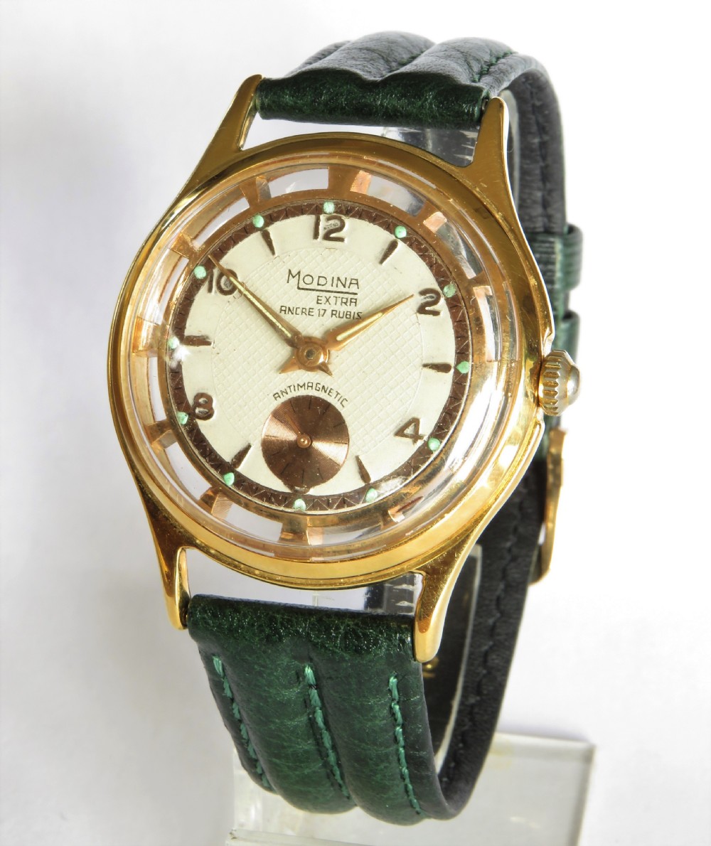 Gents 1960s Modina Extra wrist watch.