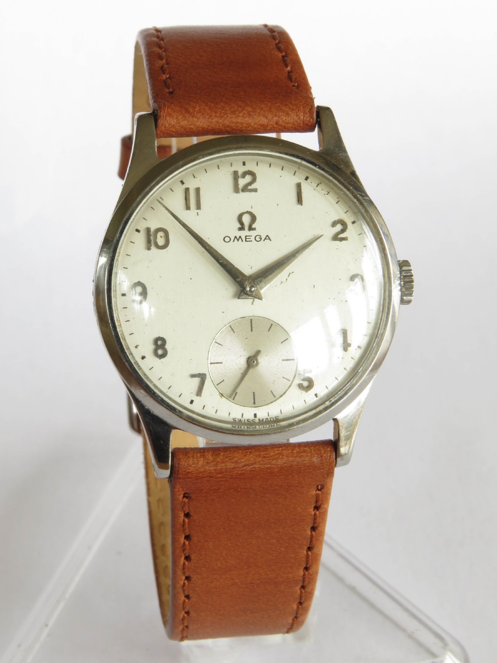 Gents Omega wrist watch, c1955 View II