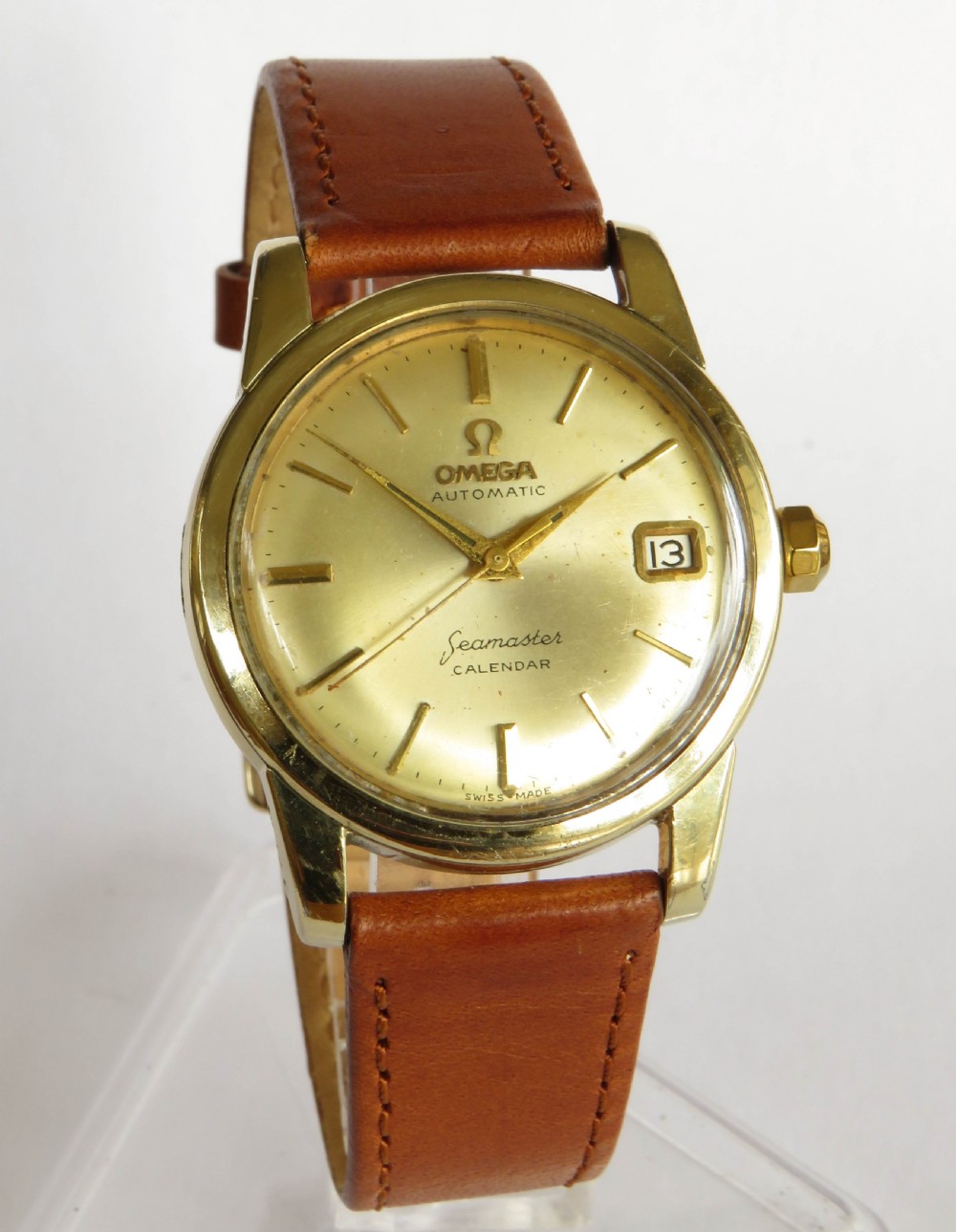 Gents Omega Seamaster Calendar wrist watch, 1959 View II
