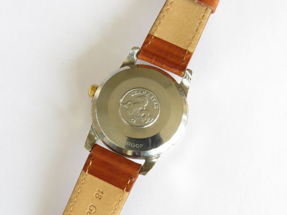 Gents Omega Seamaster Calendar wrist watch, 1959 View IV