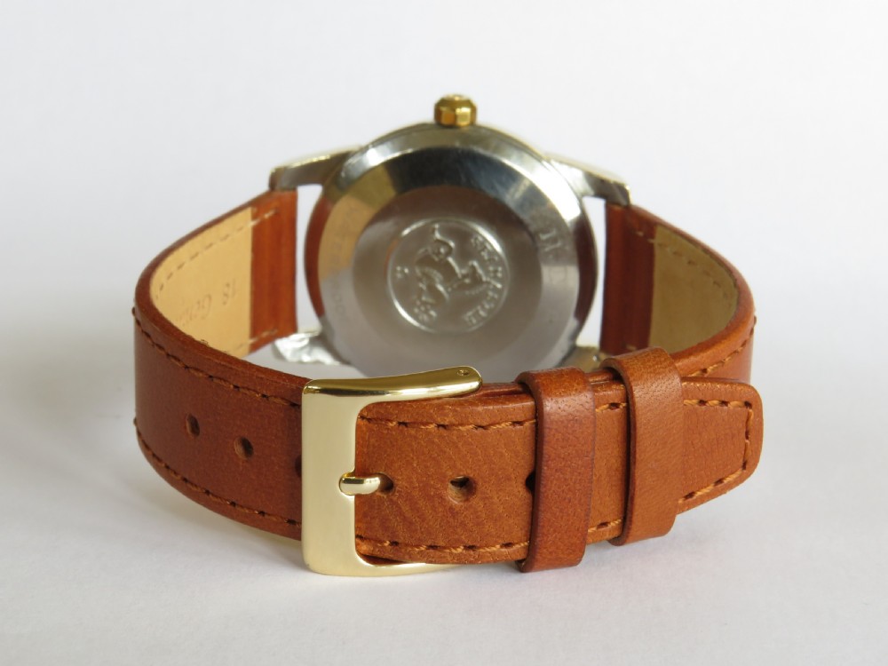 Gents Omega Seamaster Calendar wrist watch, 1959 View V