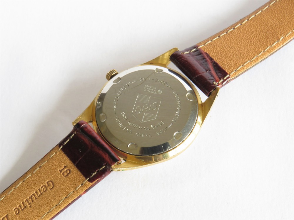 Gents 1960s Oris wrist watch View IV