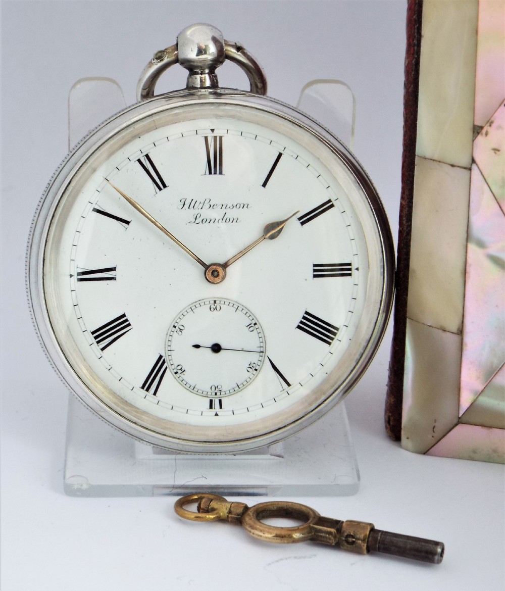 Antique “The Ludgate” silver pocket watch, 1892.