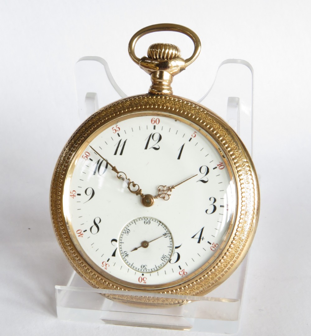 Antique Longines pocket watch, 1904