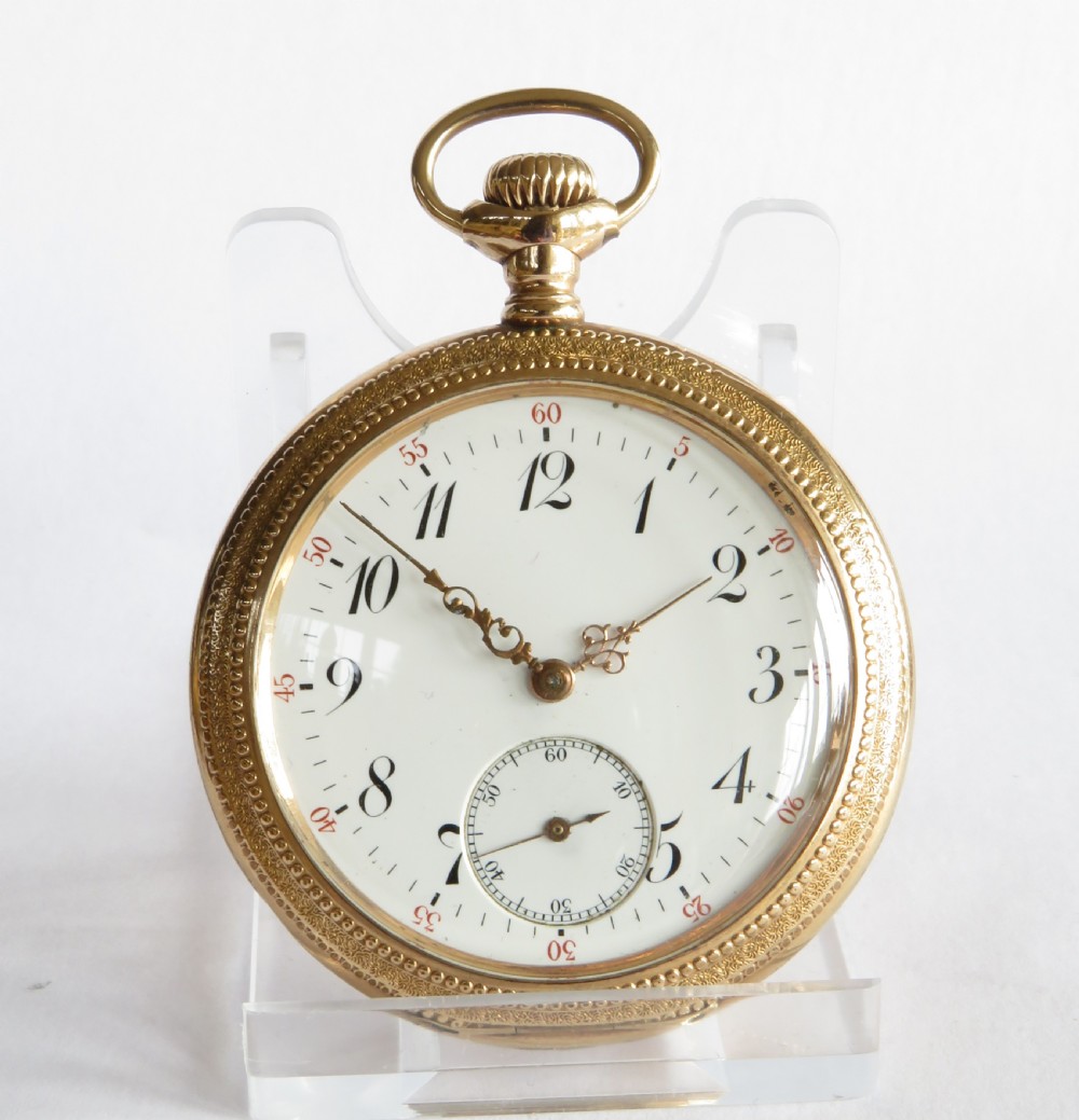 Antique Longines pocket watch, 1904 View II