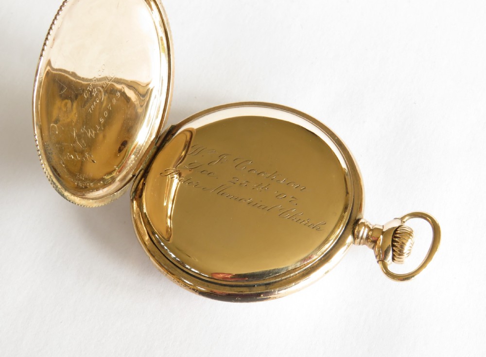 Antique Longines pocket watch, 1904 View III