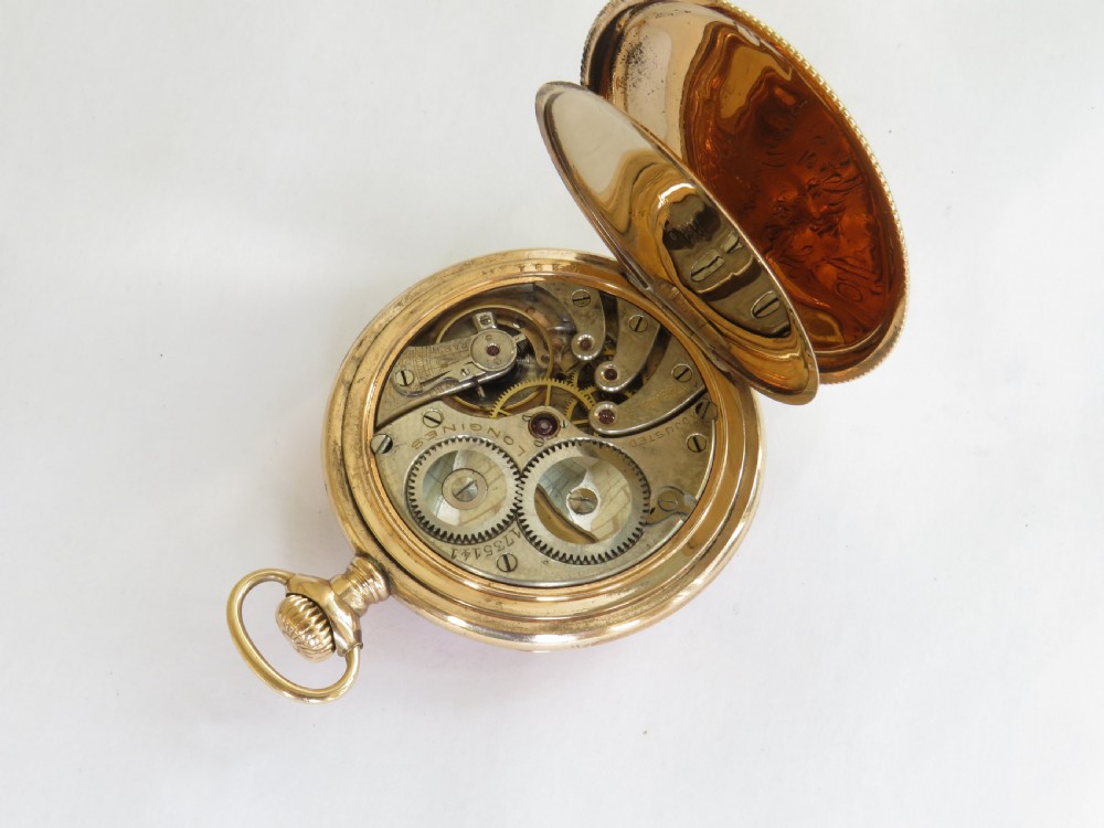 Antique Longines pocket watch, 1904 View IV