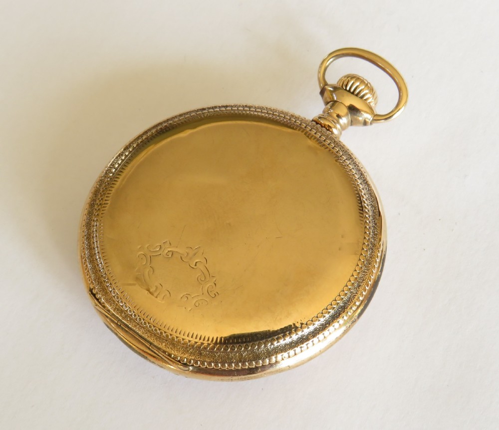 Antique Longines pocket watch, 1904 View V