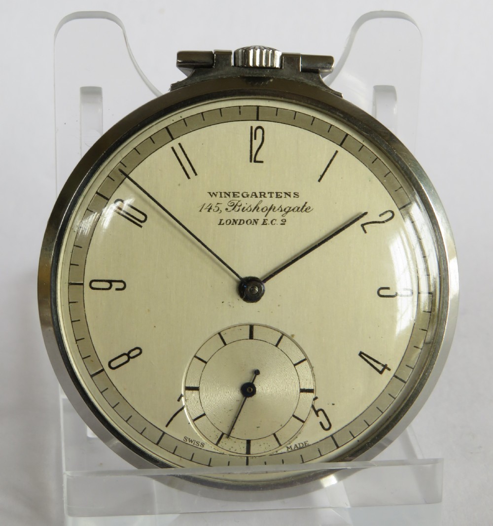 Antique Winegartens pocket watch View II